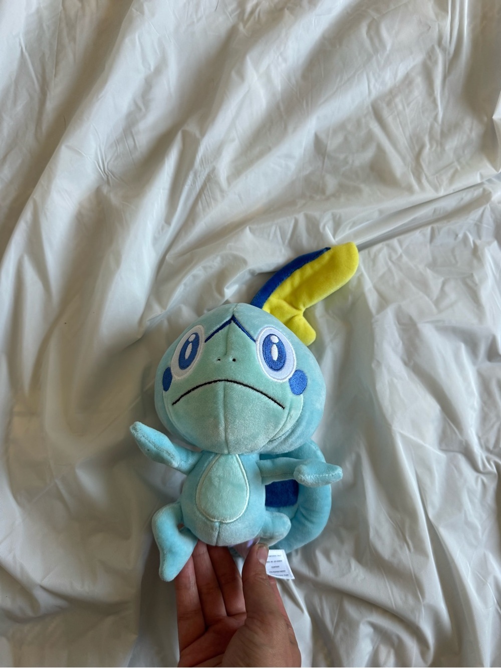 Pokemon Sobble Plush Toy Blue Yellow